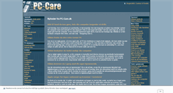 Desktop Screenshot of pc-care.dk